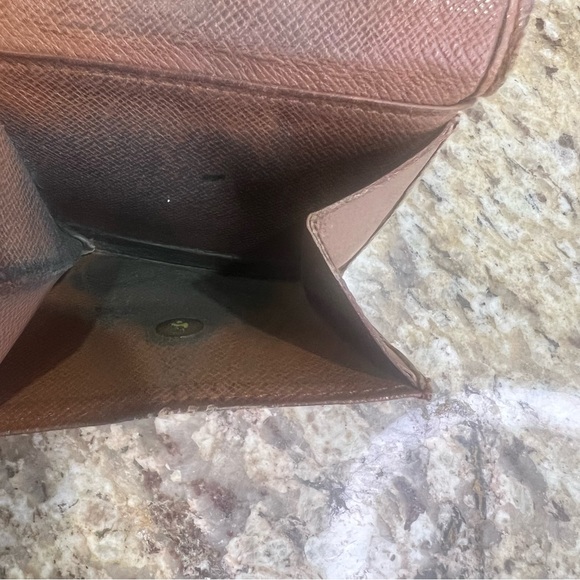 Authentic Vintage LOUIS Vuitton LV Monogram Short Bifold Wallet - Picture 14 of 16